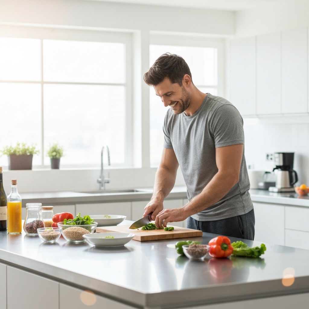 Men seeking nutritional guidance